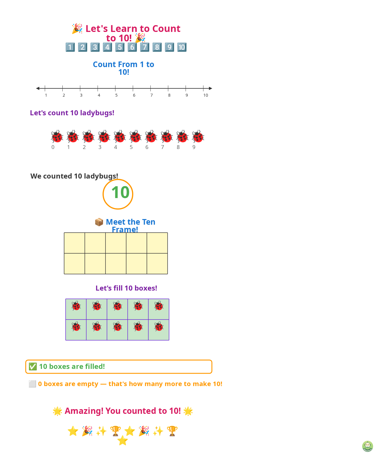 See Ten Frames in Action with Interactive Learning - Image 1