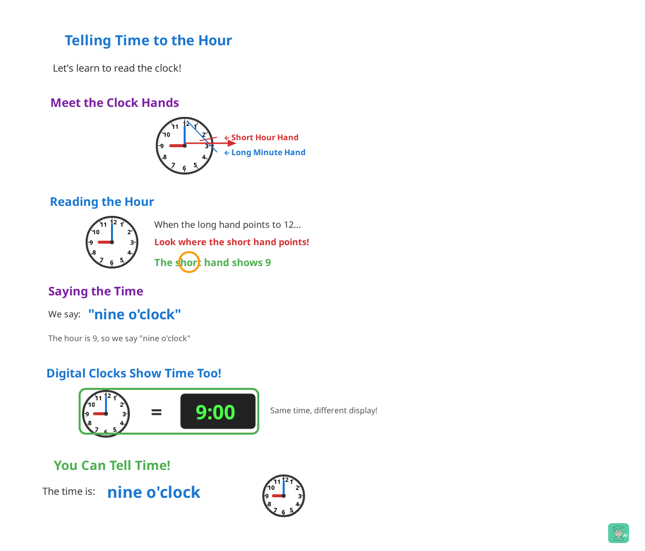 See How Interactive Time-Telling Lessons Work - Image 1