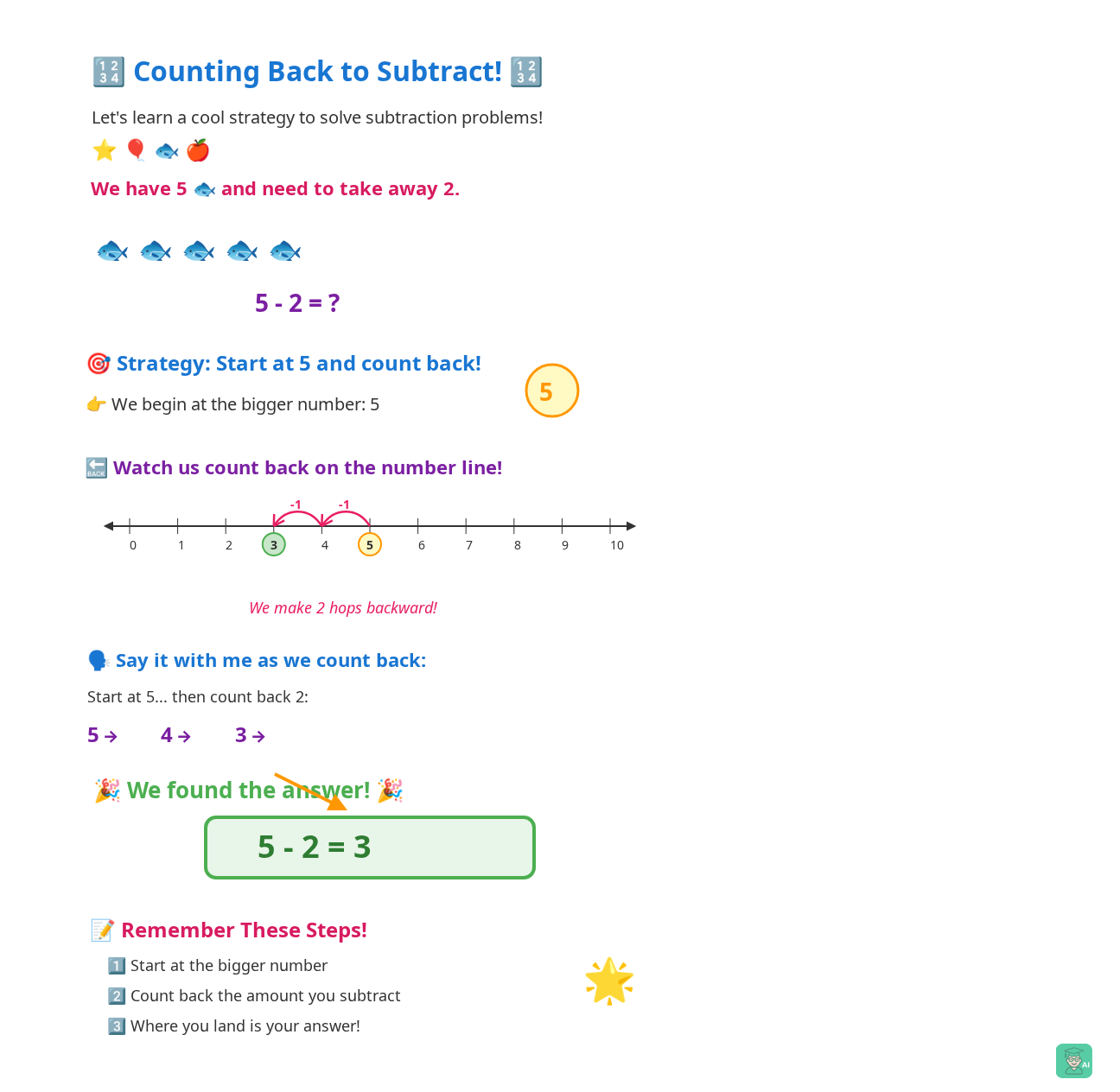 See Counting Back in Action on AI Teacherly - Image 1
