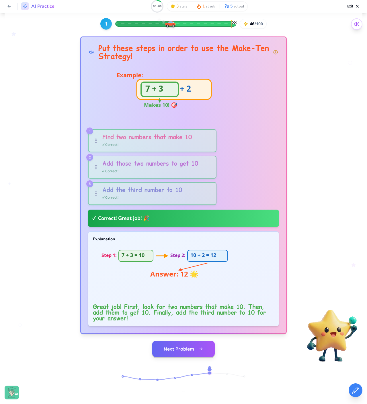 What Is the Make-Ten Strategy for Adding Three Numbers? - Image 1