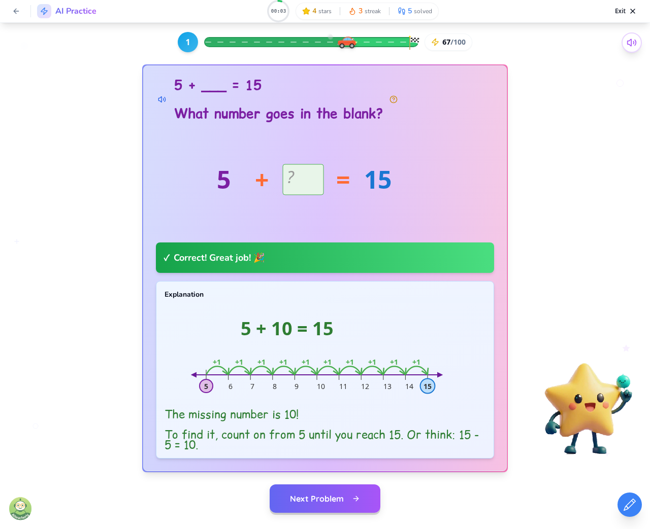 Strategy 1: How to Use Counting On to Find Missing Numbers - Image 1