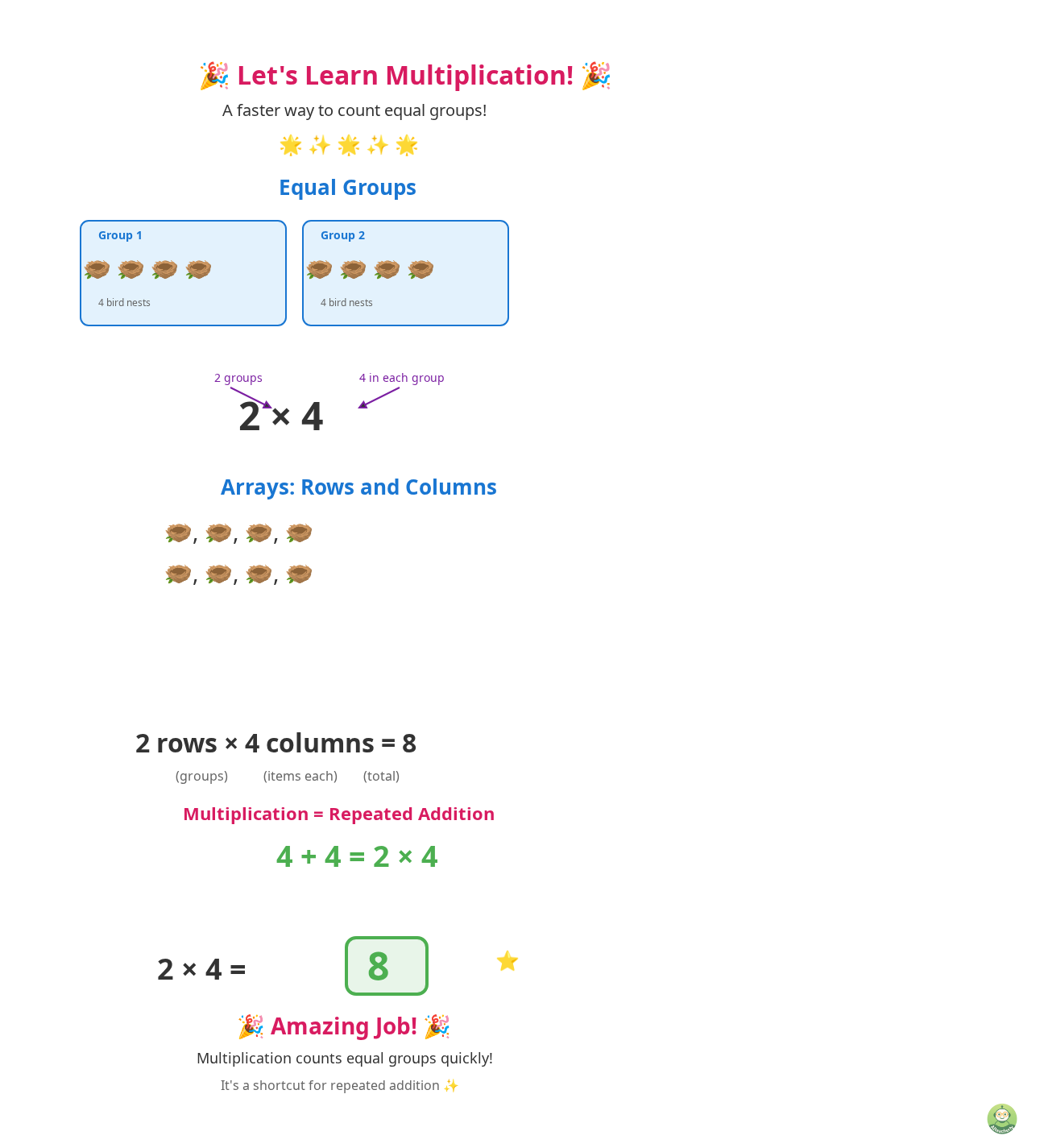 Practice Multiplication with Interactive Lessons - Image 1