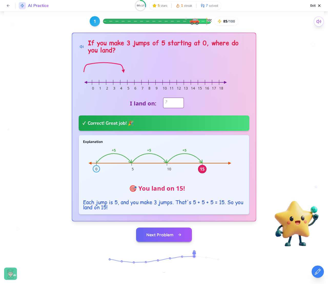 How to Practice Number Line Multiplication at Home - Image 1