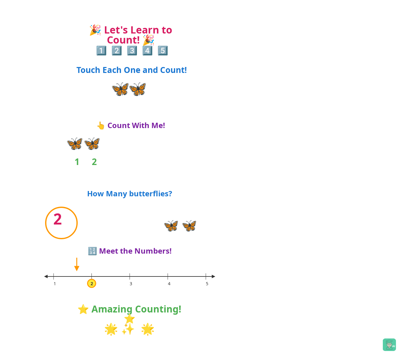 See How Interactive Counting Practice Works - Image 1